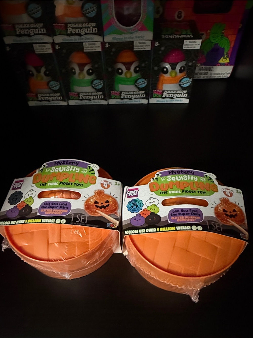 NEW RMS Mystery Dumpling Squishy Toy Halloween 4 Edition set 2